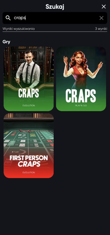 craps instant casino