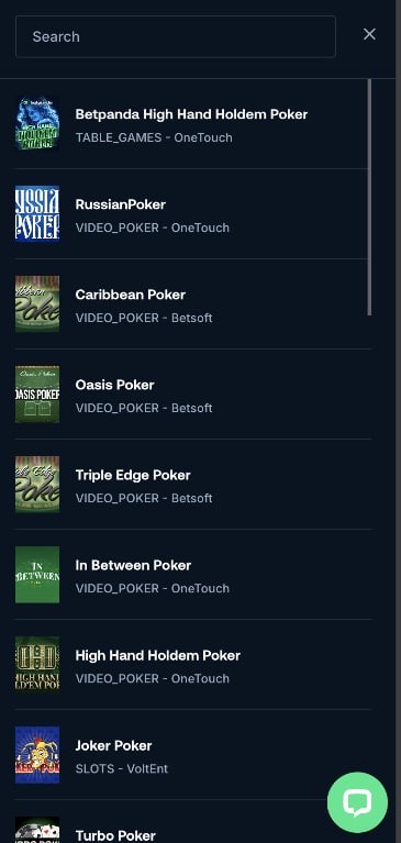 betpanda poker