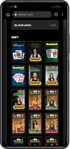 Blackjack online – kasyno Spinsy