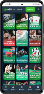 Blackjack online – kasyno Wild.io