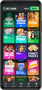 bc game poker online