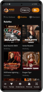 hugo casino ruletka online