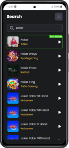 spinline poker online